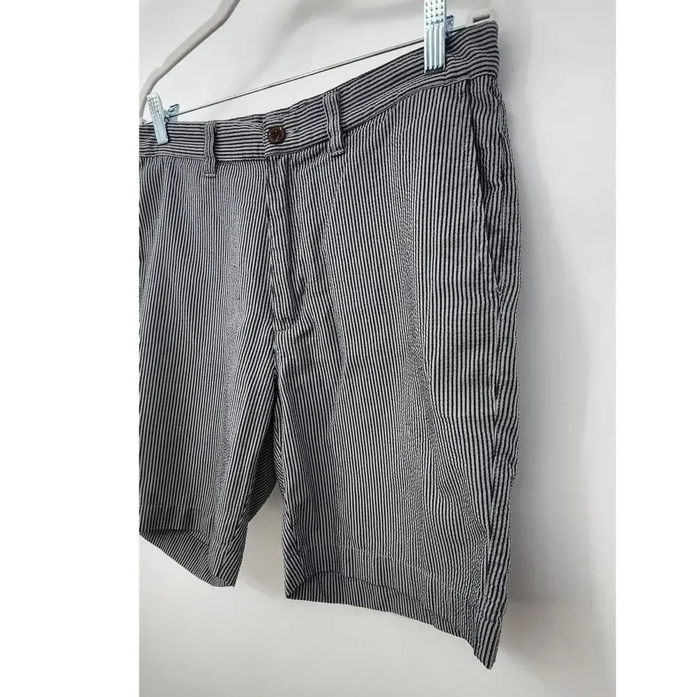 Men's Patagonia Cotton M's Puckerware Shorts Size 32 Black Grey - Picture 6 of 10